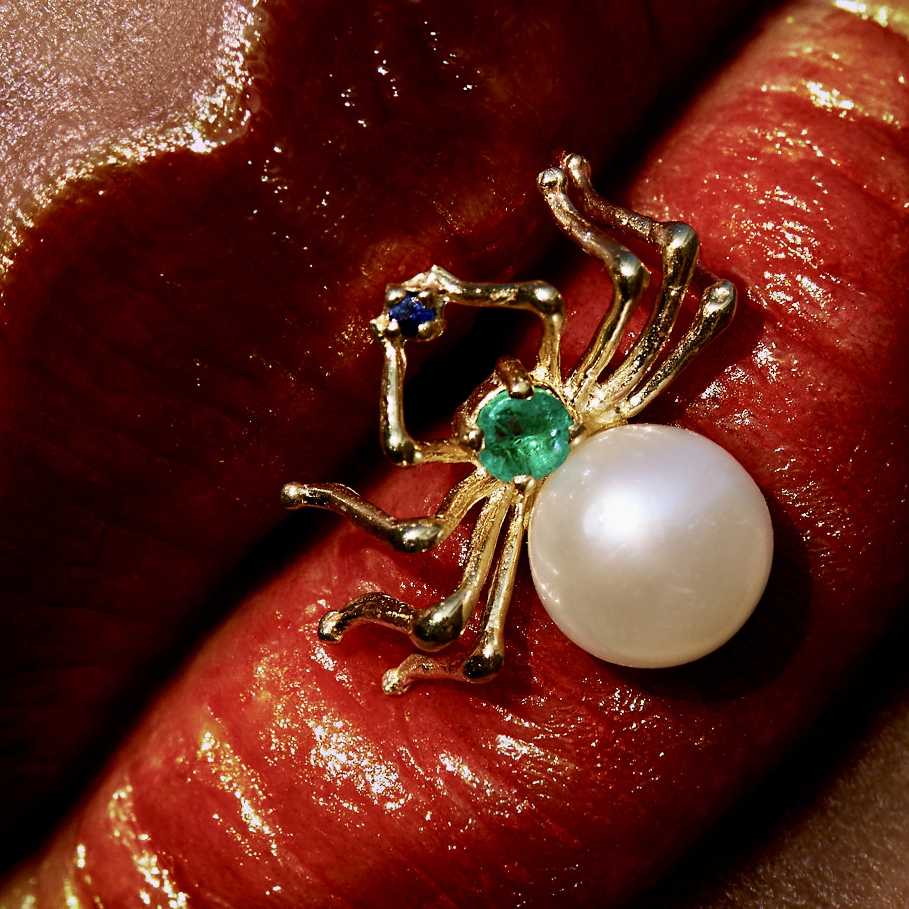 Tiny Spidey Stud Earrings | ATTENSION